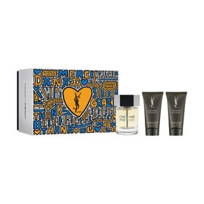 Yves Saint Laurent L'Homme EDT  3 Piece Gift Set