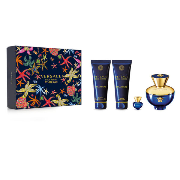 Versace Dylan Blue Pour Femme EDP  4 Piece Gift Set