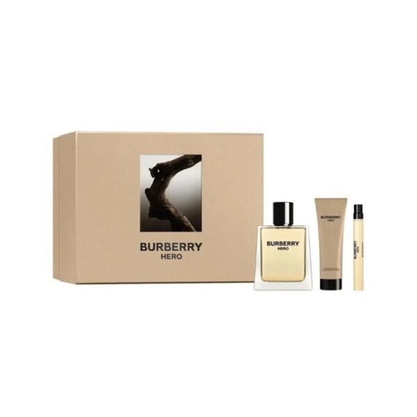 Burberry Hero EDT  3 Piece Gift Set