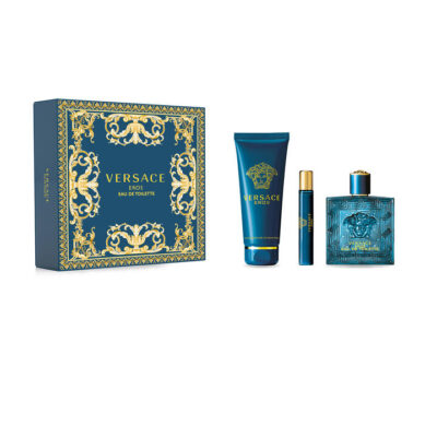 Versace Eros Pour Homme EDT  3 Piece Gift Set