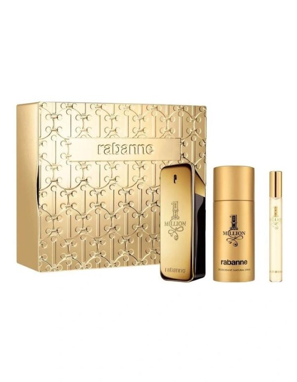 Rabanne 1 Million EDT  3 Piece Gift Set